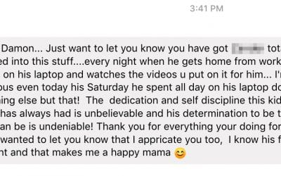 Making millionaire mom’s proud
