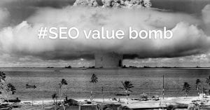 SEO value bombs