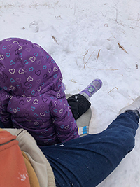 sledding