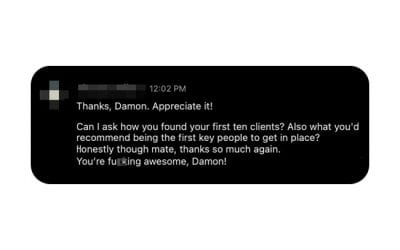 How do you get your first 10 clients?