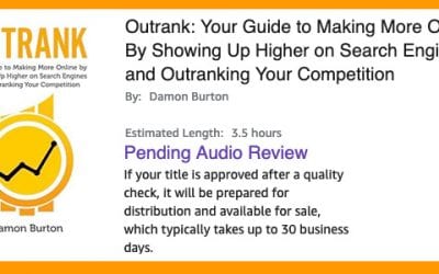 Damon Burton’s Outrank Audio Book