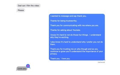 Told My Son “No,” He Can’t Do a Youtube Video With His Friends