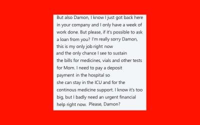 Why I Don’t Lend Money