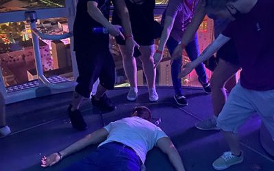 Strangers + blind date offers + Vegas pics = good, short story of 15 years of marriage