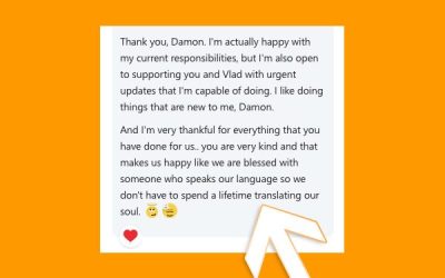 They call me “soul whisperer…” or something like that