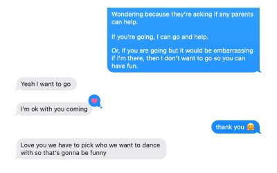 Invited to a dance