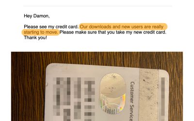 “Please take my credit card”
