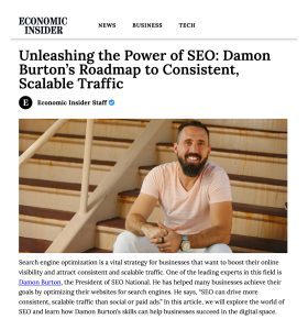 Damon Burton Economic Insider