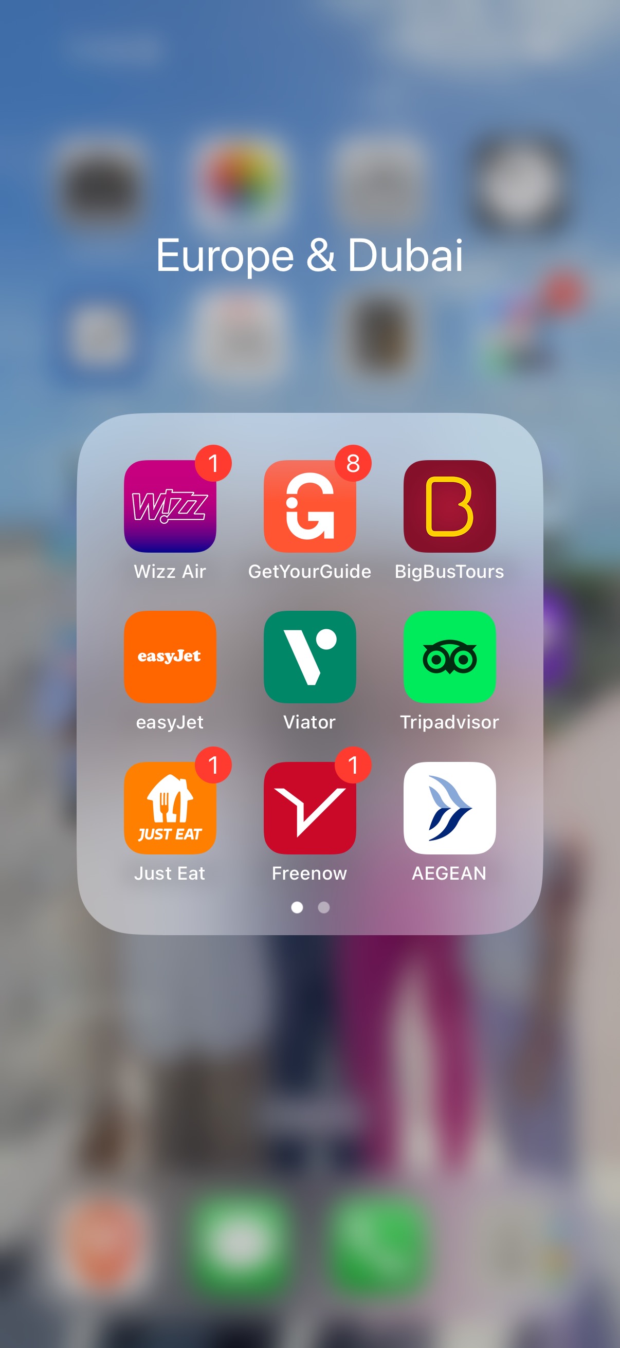 Apps I used While in Europe and Dubai