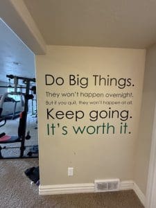 do big things