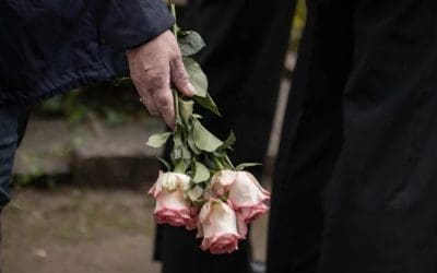 Never easy saying goodbye to someone you love.