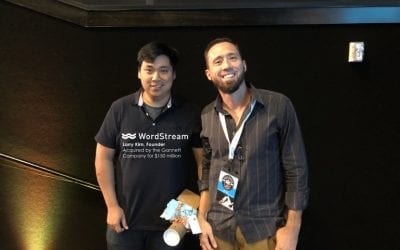 Meeting Larry Kim from Wordstream