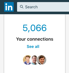 LinkedIn connections