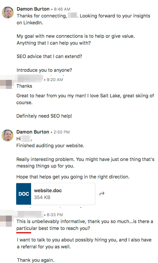 SEO networking