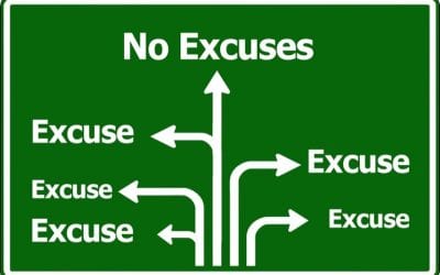 There’s no place for excuses