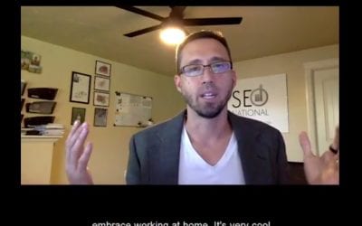 Working from home? Tell you clients.